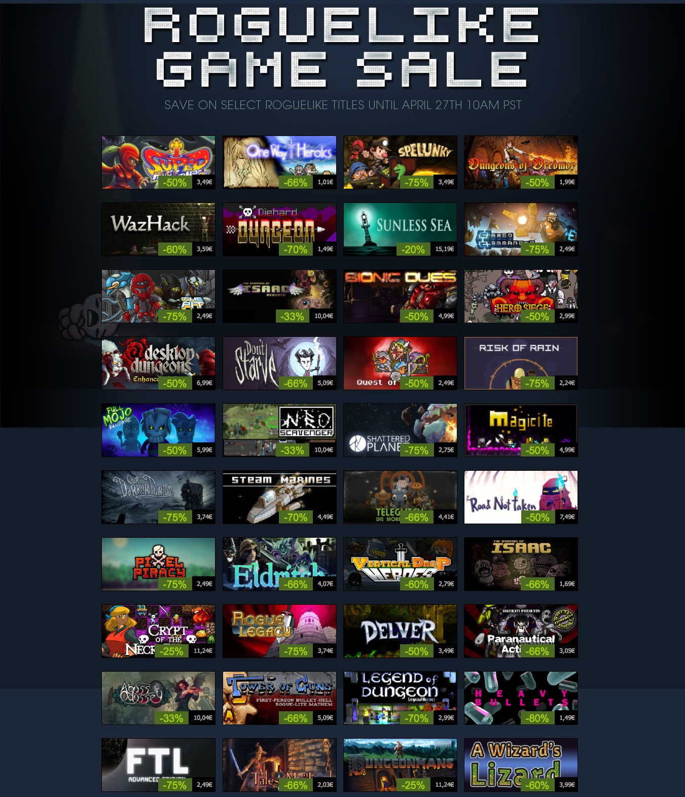 avaiable games on steam for mac